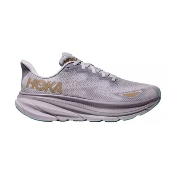 Clifton 9 GTX Women's Sneaker by Hoka/Grey - Picture 3 of 7